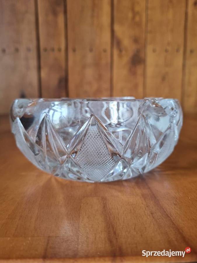 Kryształowa popielniczka Warszawa