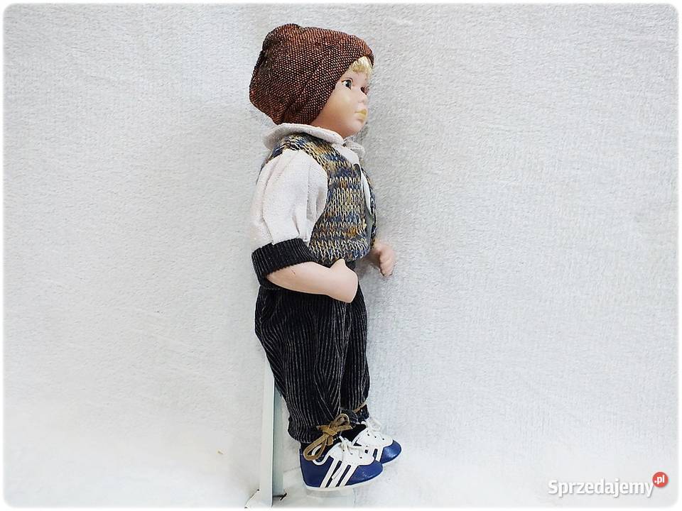 Porcelanowa stara Lalka Chłopiec Kolekcjonerska lubuskie