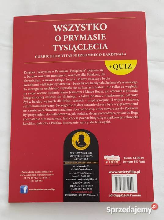 WSZYSTKO O PRYMASIE TYSIĄCLECIA ks Jacek Molka podlaskie Hajnówka