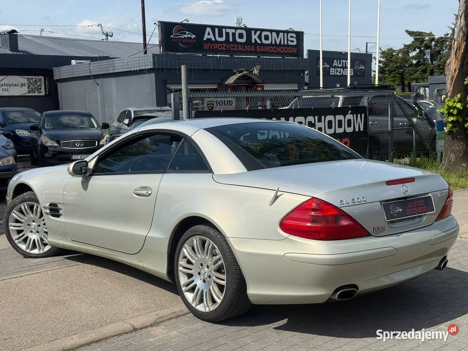 MercedesBenz SL 500 50 Benzyna 306 Zadbany wspomaganie kierownicy