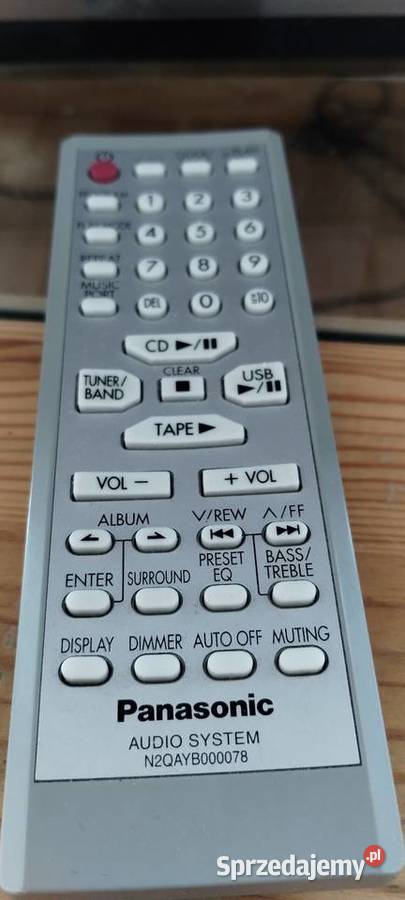 Wieża Panasonic PM44 CD radio magnetofon sprawna Warszawa sprzedam