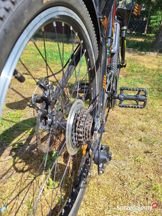 Rower Romet RAMBLER DIRT 24 czarnopomarańczowy Biskupie-Kolonia