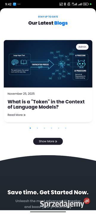 Portal sztucznej inteligencji Generator treści Warszawa