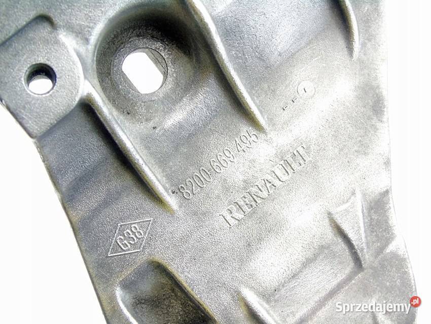 ŁAPA WSPORNIK SILNIKA 15 DCI QUSHQAI TIIDA CLIO osobowe Zawieszenie silnika