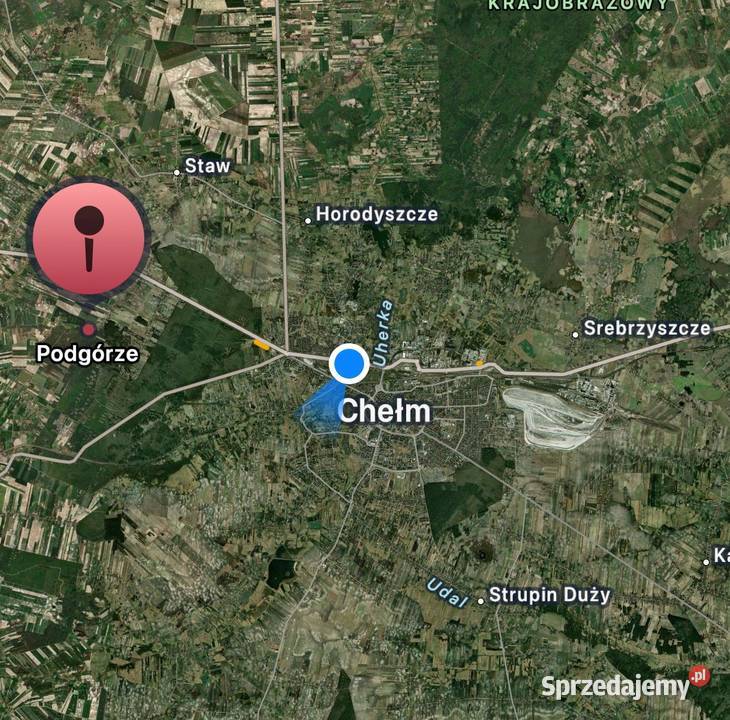 Działka Pogórze 5 Chełma Chełm