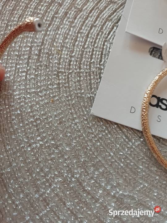 ASOSEkskluzywne Kolczyki wieczorowe koła z małopolskie