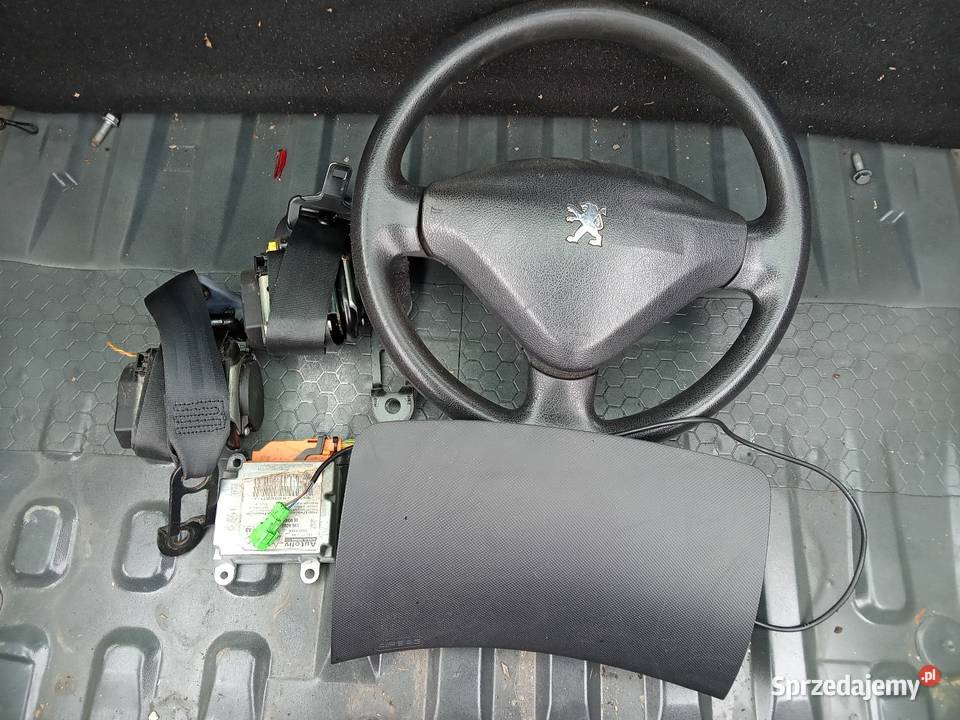 Poduszki airbag pasy sensor 9660349980 peugeot Opole