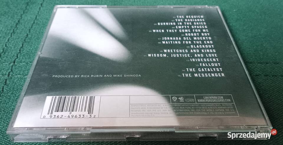 Linkin Park A thousand suns Cd CD Zbylitowska Góra