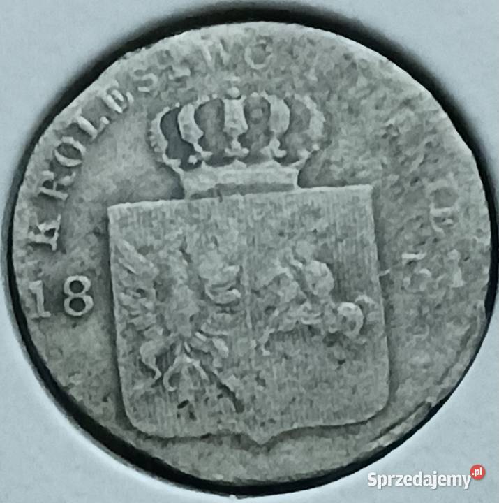 10 Groszy Powstanie Listopadowe 1831 r srebro Numizmatyka Konin sprzedam