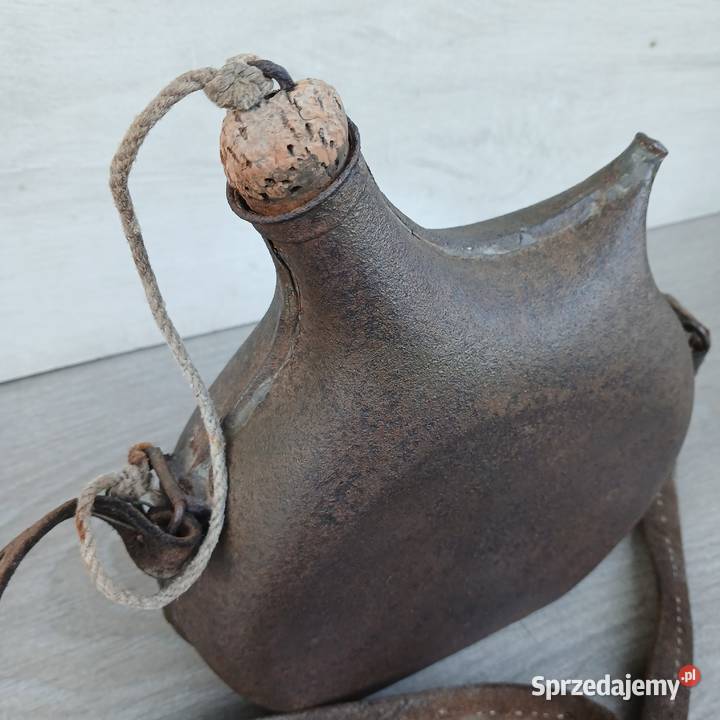 Stara wojskowa manierka I Wojna Światowa mazowieckie Warszawa