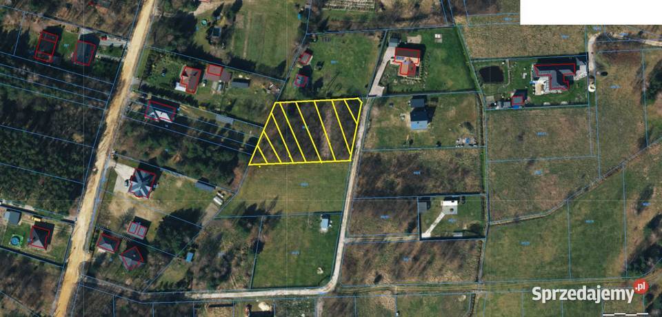 Działka w Oleśniku 2564m2 Bełchatów 31m2