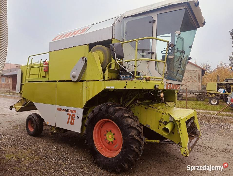 Claas Dominator 76 heder 36m wózek John Deere Czujniki strat ziarna sprzedam