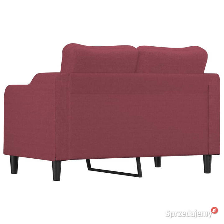 Sofa 2osobowa winna czerwień 120 tapicerowana Warszawa
