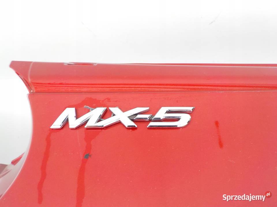 ZDERZAK TYLNY TYŁ MAZDA MX5 IV 4 2014 Nowy Tomyśl