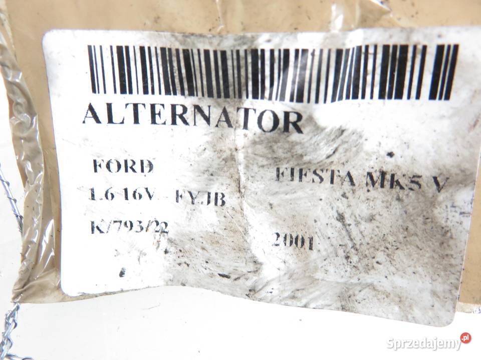 ALTERNATOR FORD FIESTA MK4 IV 16 98MF10300CB
