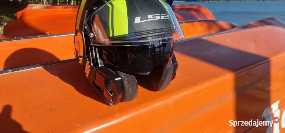 KASK szczękowy MOTOCYKLOWY 59 LS2 VALIANT CZYSTY Tarnowskie Góry