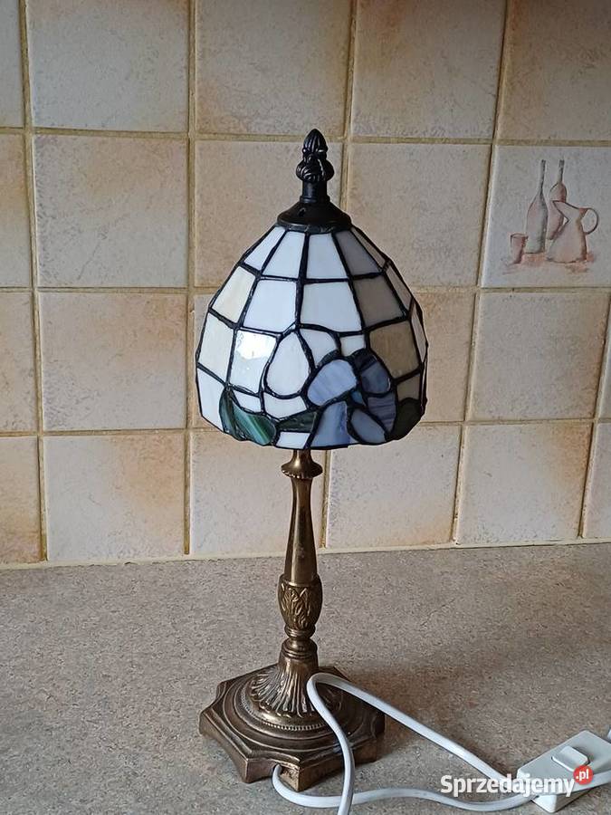 vintage lampka witrażowa Nowy Targ