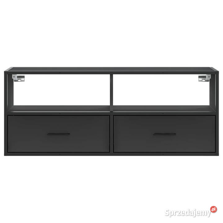 Szafka pod TV czarna 100x31x395 materiał Warszawa sprzedam