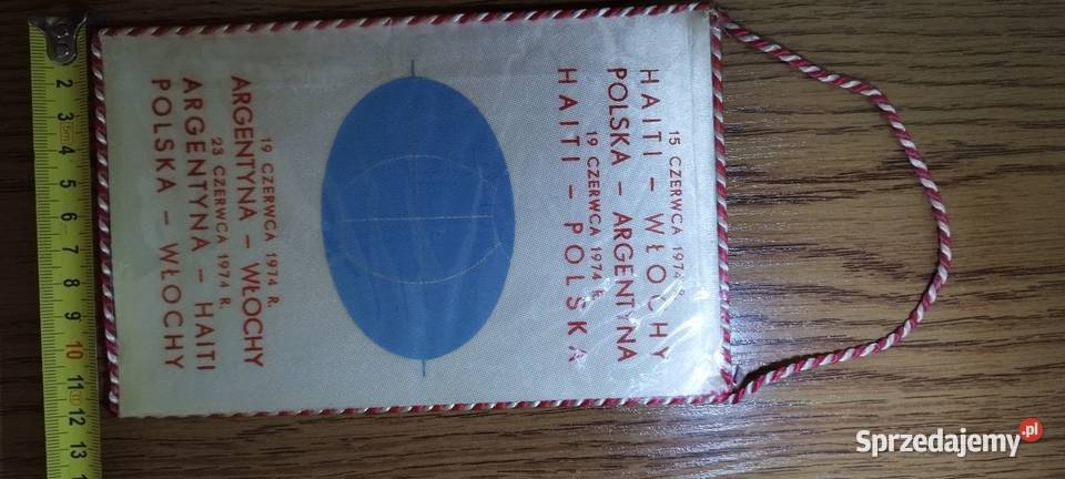 Proporczyk Mistrzostwa Świata w Piłce Nożnej sprzedam