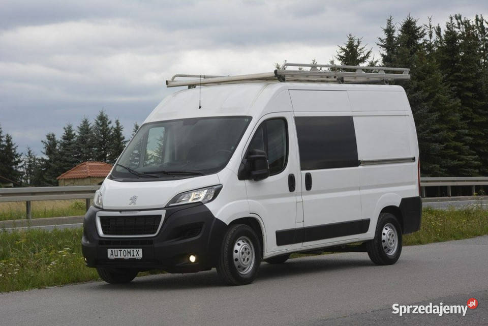 Peugeot Boxer 22 BlueHDI L2H2 doinwestowany hak relingi dachowe Sędziszów Małopolski