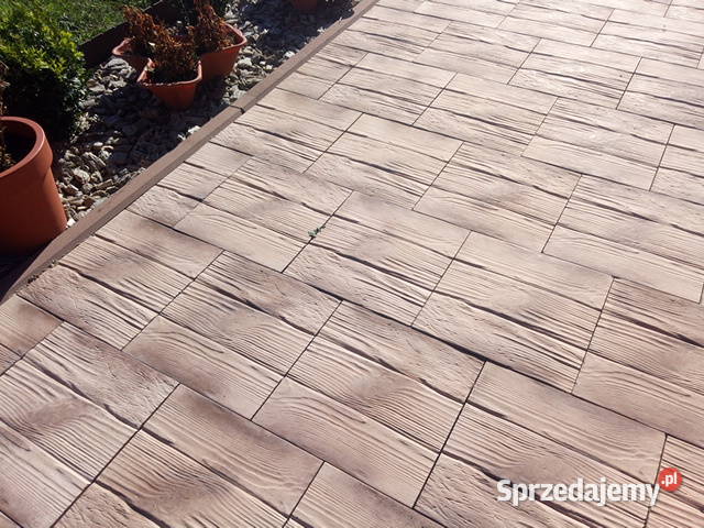 PRODUCENT Wyprzedaż płytki chodnikowe 30x30x3 na Suszec
