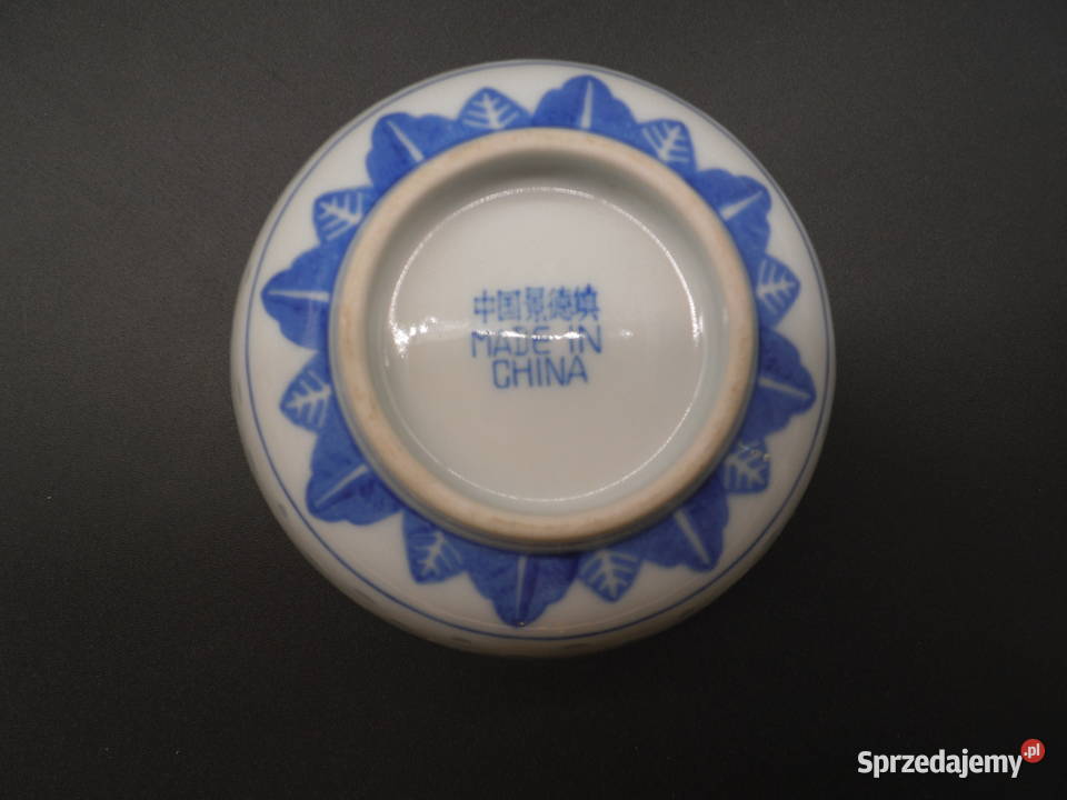 Chińska porcelanowa miseczka porcelana ryżowa Porcelana i szkło Raszków