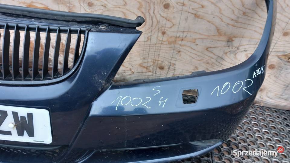 BMW E90 E91 ZDERZAK PRZÓD A355 HALOGEN SPRYSK osobowe Zbierkowo