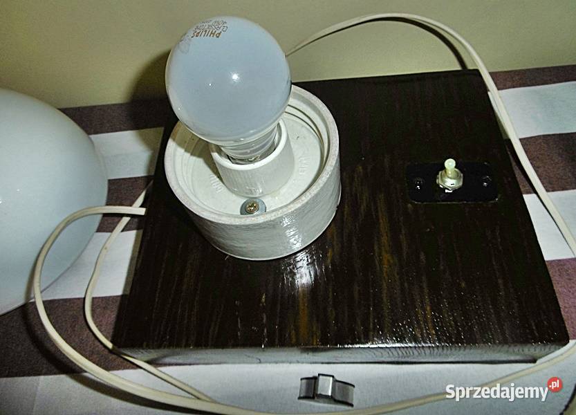 Lampa kreatywna na stolik Antyki, Sztuka, Kolekcje wielkopolskie Ostrów Wielkopolski