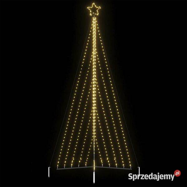 vidaXL Choinka LED 570 LEDs Ciepła biel 399 mazowieckie Warszawa