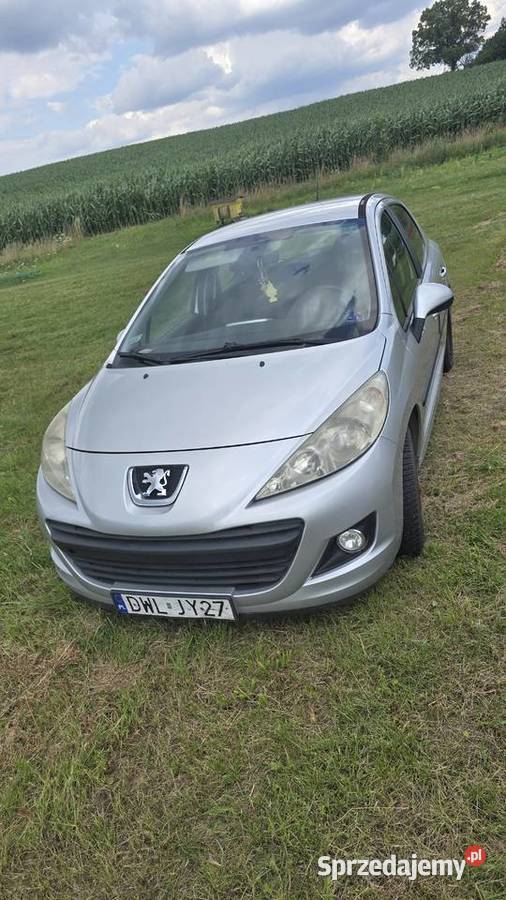 peugot 207 gaz 14 benzyna sprzedam dolnośląskie Wołów sprzedam