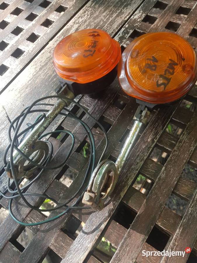Kierunkowskaz z mocowaniem do MZ TS 17 18 lubuskie sprzedam