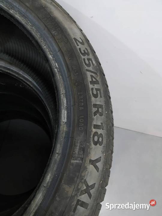 4x OPONA CAŁOROCZNA CONTINENTAL 23545R18 98Y 45 Opony świętokrzyskie