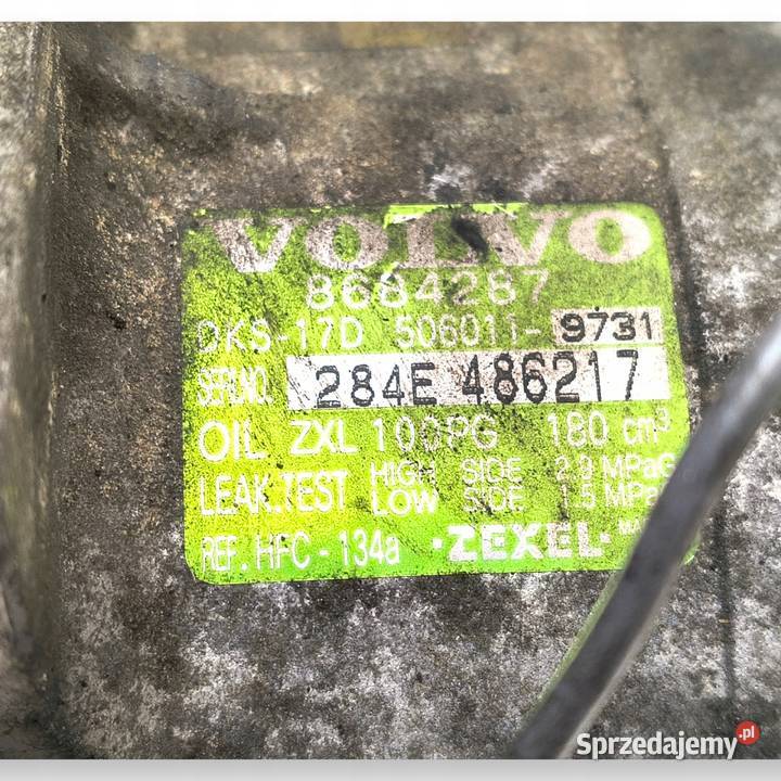 Sprężarka klimatyzacji Volvo S60 S80 V70 XC90 24 lubelskie Chełm