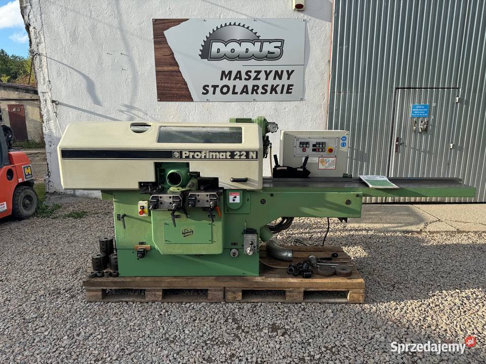 Strugarka czterostronna WEINIG PROFIMAT 22N Produkcja Kalwaria Zebrzydowska
