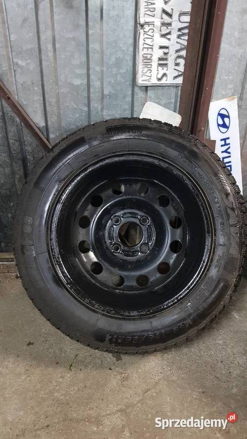 Koło felga stalowe z oponami 14 4x108 WYSYŁKA Pobiedziska