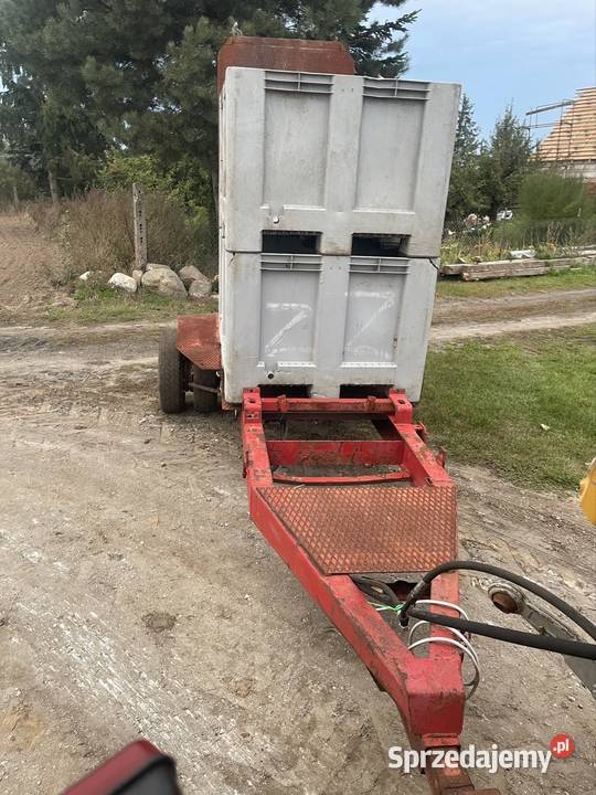 Przyczepa sadownicza laweta do koparki Pozostałe