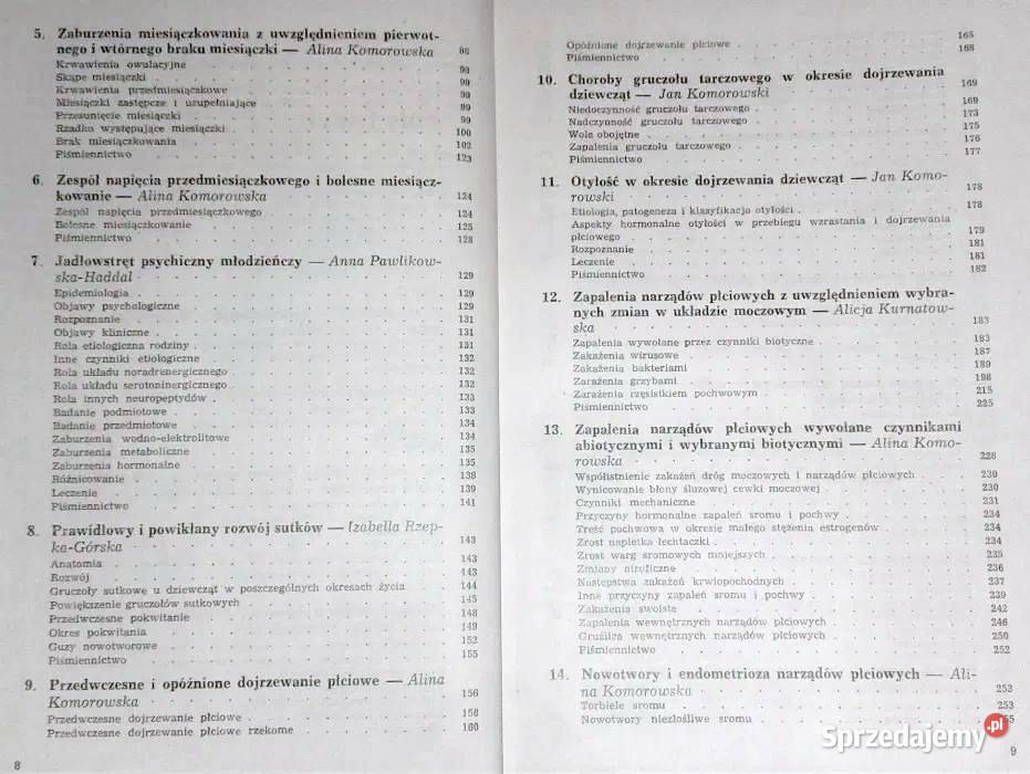 Ginekologia wieku rozwojowego Alina Komorowska Chełm