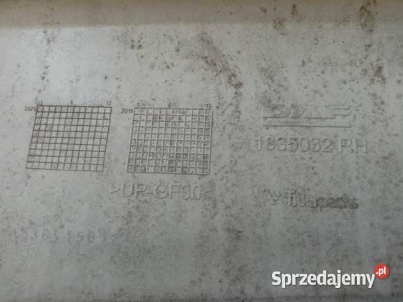 PRZEDŁUŻENIE NADKOLA STOPNICY LISTWA DAF XF 106 Pozostałe Sulechów