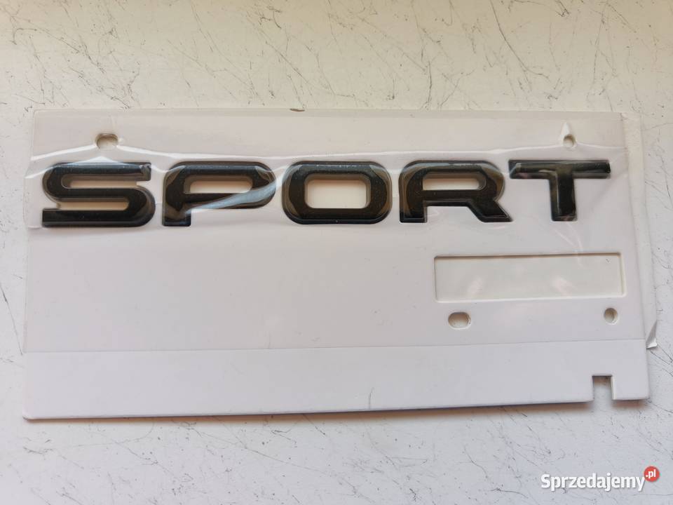 Emblemat logo znaczek Land Rover SPORT Oryginał osobowe Listwy i nakładki małopolskie Zagórowa