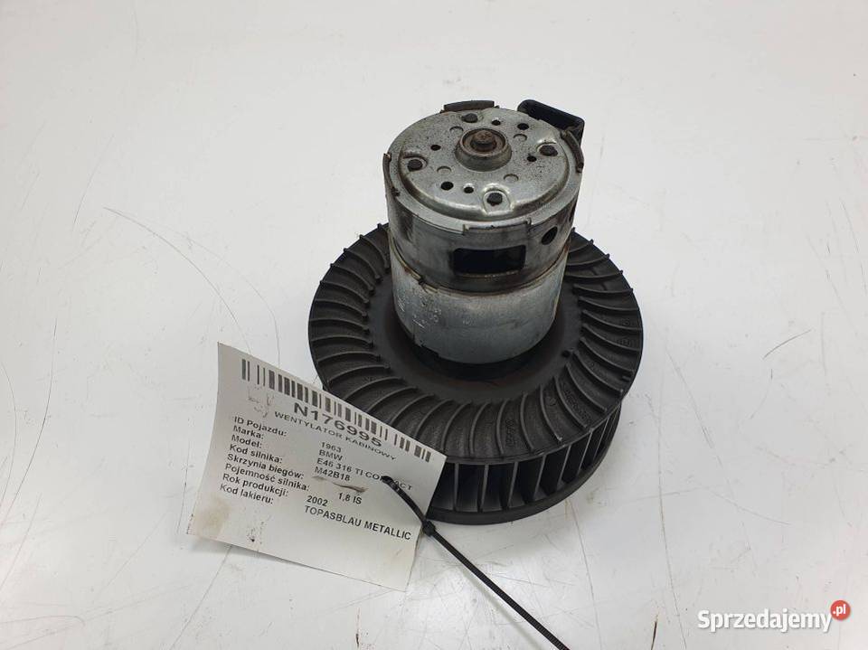 WENTYLATOR KABINOWY BMW E46 316 TI COMPACT Lipno
