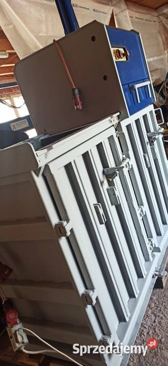 Prasa hydrauliczna 2 komorowa do makulatury Biznes i Przemysł Trzebinia sprzedam