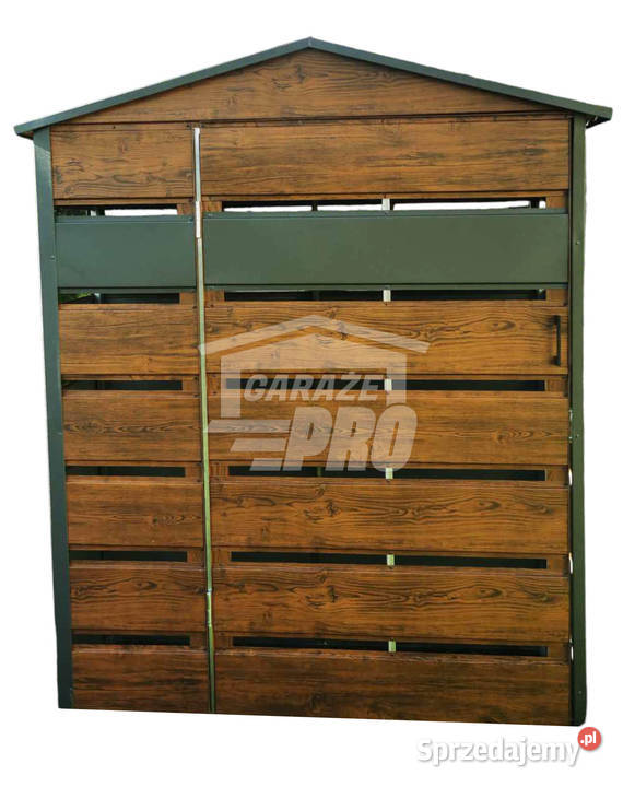 Wiata śmietnikowa dwuspad 13x05m Schowek Pozostałe