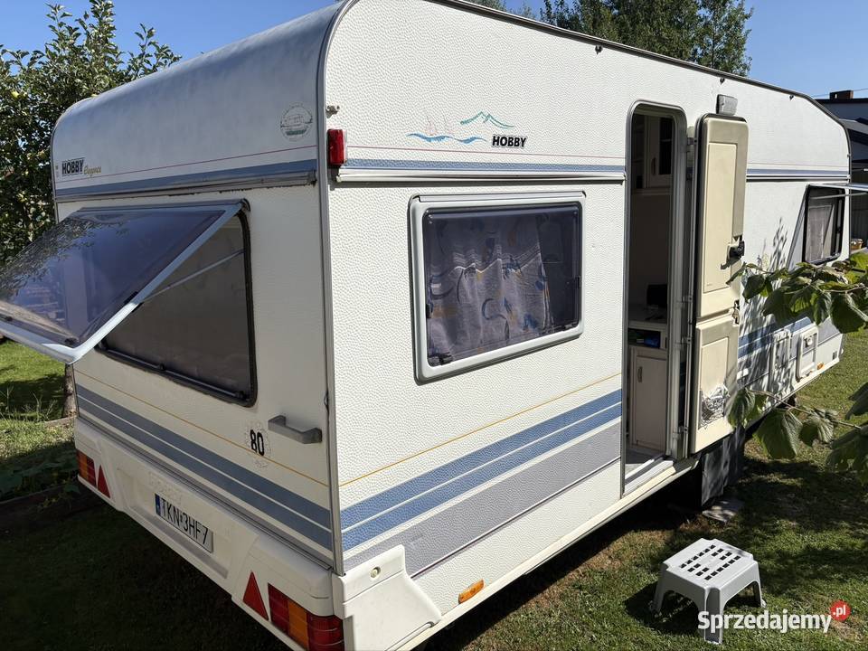 Przyczepa kempingowa hobby 1995 Kempingowe Radomsko
