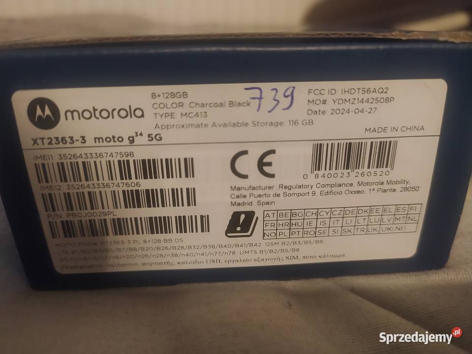Sprzedam telefon komórkowy Domaradz