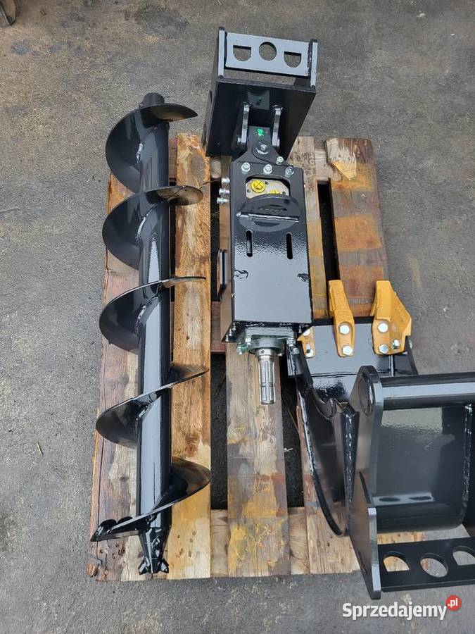 Wiertnica glebowa z silnikiem hydraulicznym 21KW Kamień-Kolonia