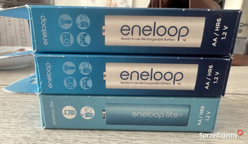 Baterie akumulatorki Panasonic Eneloop AA Łódź sprzedam