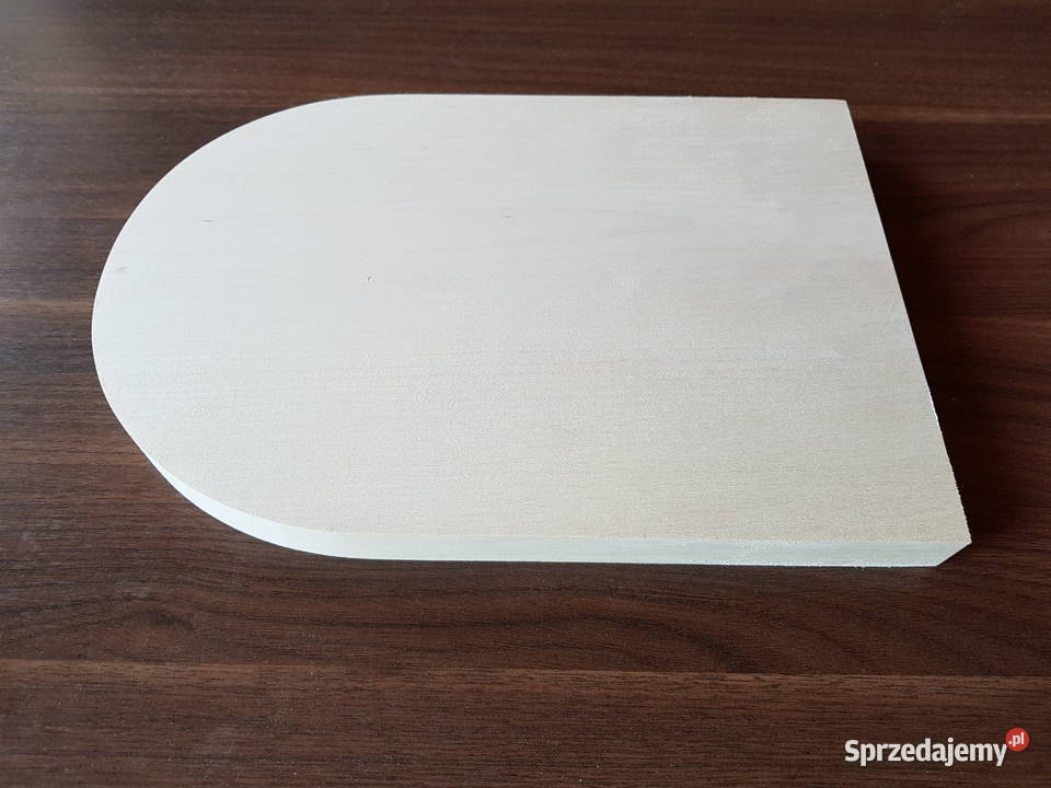 Deska Lipowa jednolita 40x30x25 z łukiem Łódź