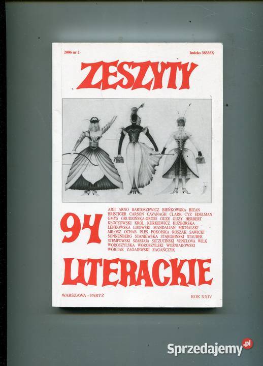 Zeszyty Literackie 94 XXIV Pozostałe Szczecin