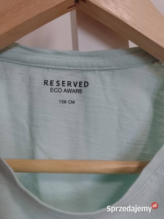koszulka z naszytym kotem niebieska 158 RESERVED Jaworzno