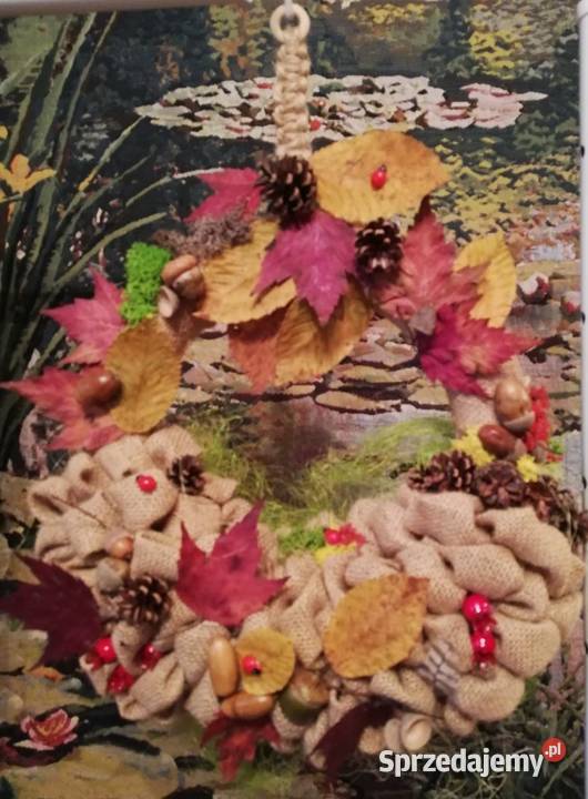 Dekoracja jesienna wianuszek 35 juta Kraków